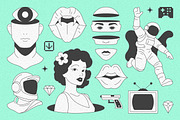 Y2K Illustrations and Elements Set, an Object Illustration by Vasya Kobelev (Thumbnail 10 of 17)