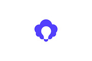Creative Light Bulb Brain Cloud Logo, a Branding & Logo Template by arhabib (Thumbnail 10 of 17)