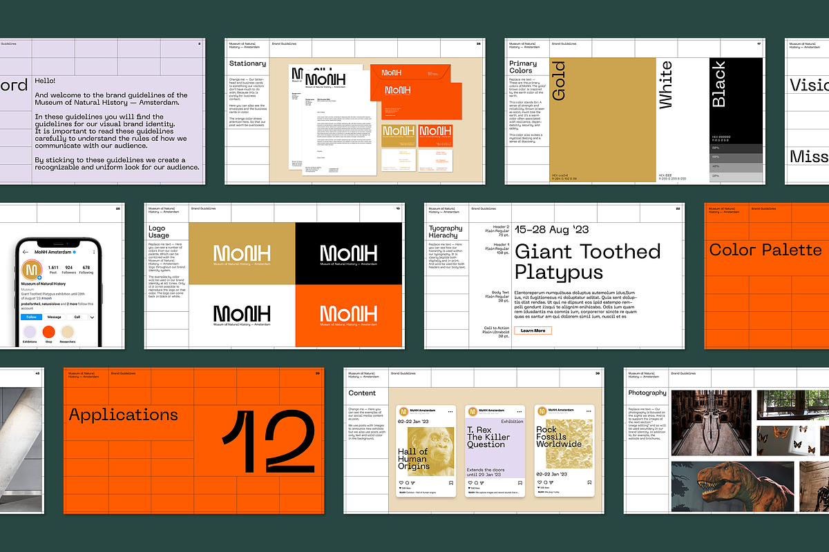 Brand Guidelines Template, a Presentation Template by Typefool's Shop (Photo 3 of 13)