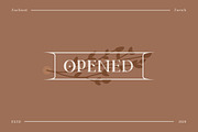 Ancient Zurich - Elegant Serif Logo, a Serif Font by Dirtyline Studio (Thumbnail 13 of 22)