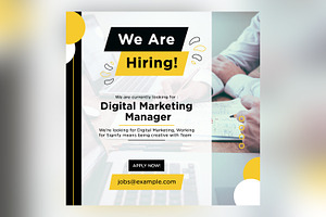 We Are Hiring Social Media Post 32