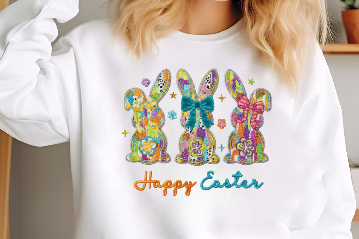 Faux Yarn Happy Easter Png Easter, an Illustration by designcity5 (Photo 5 of 9)
