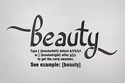 Gythar, a Script Font by Digital Typeface Studio (Thumbnail 2 of 6)