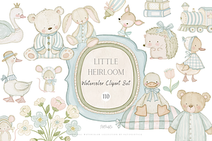 Baby Shower Nursery Clipart