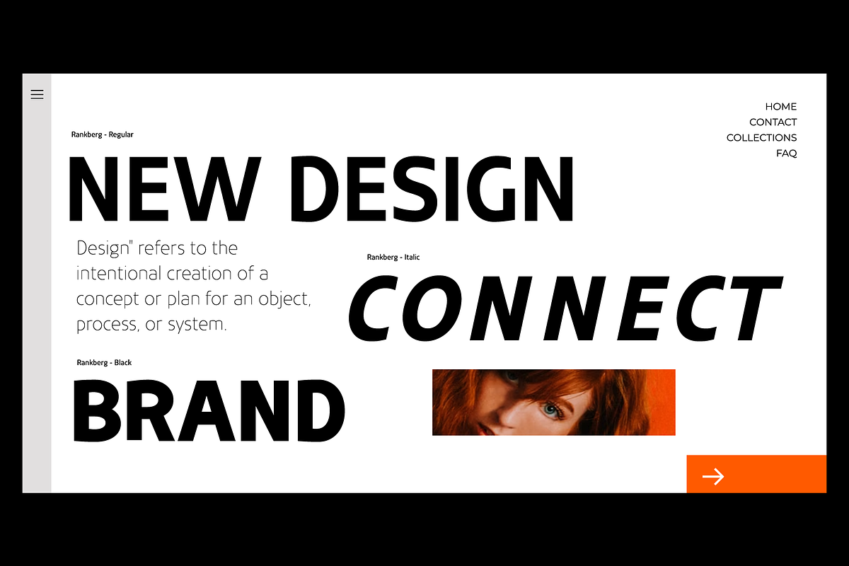 Rankberg - Logo Font Family, a Sans Serif Font by Umitype (Photo 11 of 12)