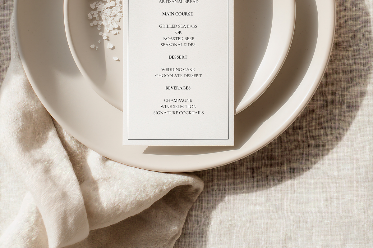 Neutral 4x9.25 Menu Mockup, a Product Mockup by Serenefeeling (Photo 4 of 6)