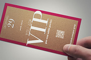 MINIMAL VIP PASS card, a Card Template by Tzochko (Thumbnail 2 of 5)