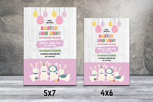 Easter Invitation Flyer Template, a Flyer Template by Template Shop