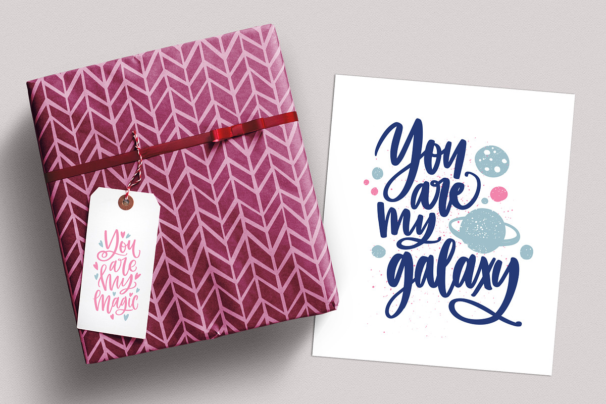 Handwritten romantic lettering, a Decorative Illustration by Good Studio (Photo 5 of 7)