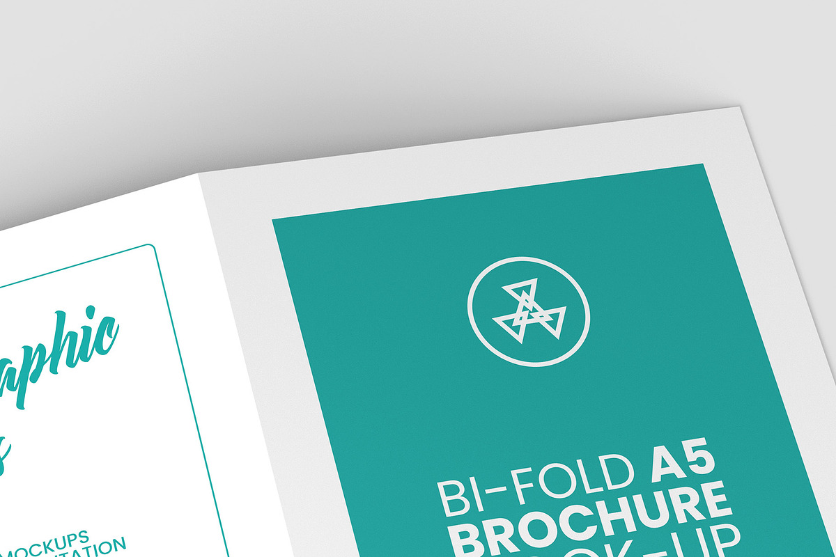 Bi-Fold A5 Brochure Mock-up, a Books & Magazine Mockup by Illusiongraphic (Photo 21 of 25)