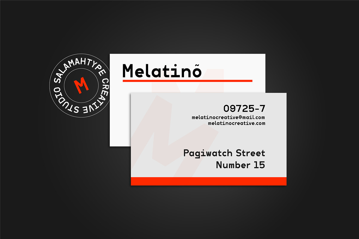 Monopack - Stylish Monospaced Font, a Sans Serif Font by Salamahtype (Photo 3 of 8)