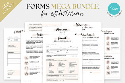 Esthetician Consent Forms
