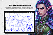 150+ Anime Male Head Procreate Stamp, a Brush Add-On by Selentaori Studio (Thumbnail 5 of 11)