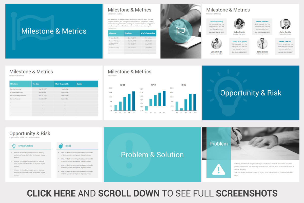 Business Plan PowerPoint Template, a Presentation Template by SlideSalad (Photo 19 of 50)