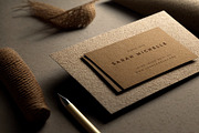 Visiting cards mockup collection, a Mockup by boreālis (Thumbnail 10 of 10)