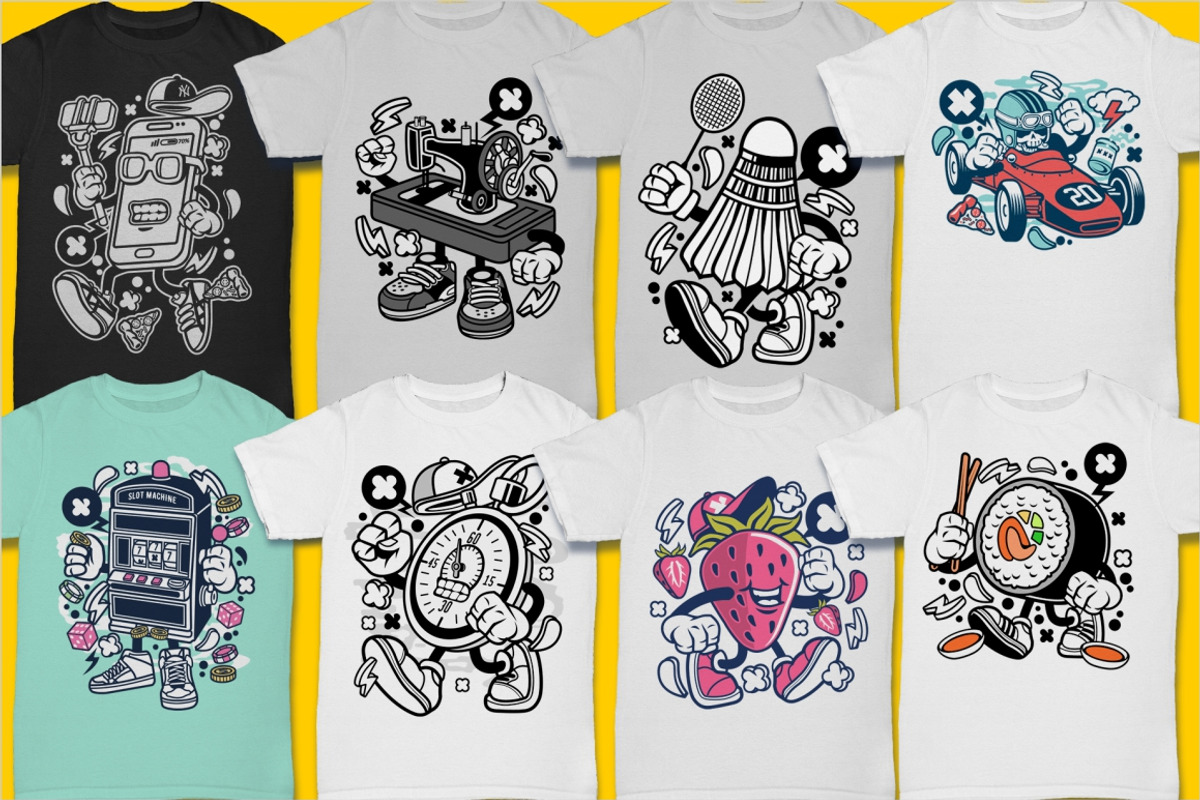 Cartoon Vector #3 Design Bundle, an Illustration by roach_graphic (Photo 16 of 18)