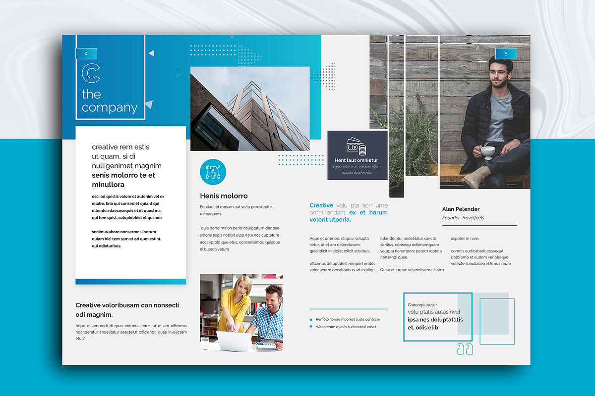 Company Profile Brochure, a Brochure Template by Addaxx (Photo 4 of 8)