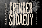 Cringer Sodaeuy Playful Condensed, a Sans Serif Font by Maulana Creative (Thumbnail 1 of 7)