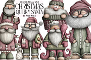 Quirky Santa Clipart, an Illustration by Daily.Designs (Thumbnail 1 of 5)