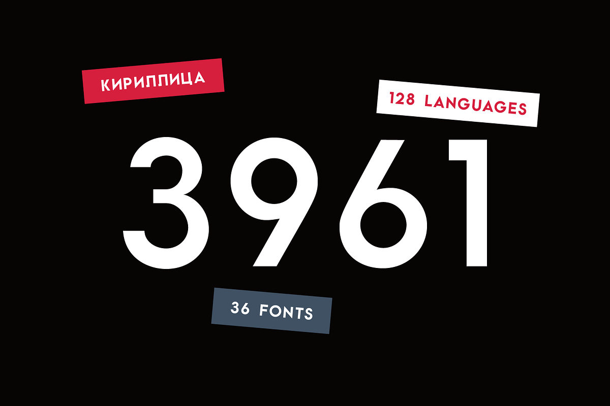 Vivexa Geometric Font Family, a Sans Serif Font by alpercakici (Photo 6 of 9)