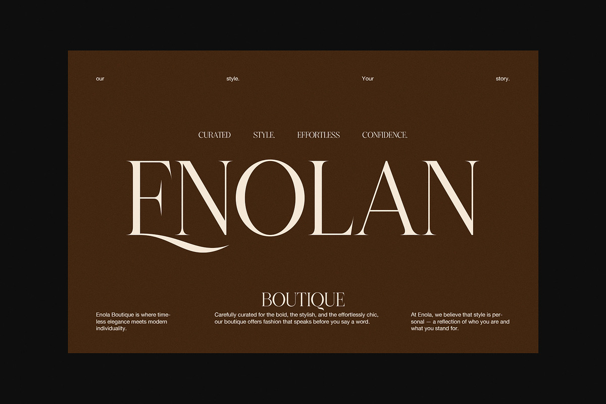 Mefons Elegant Serif Font, a Serif Font by Graphicxell (Photo 6 of 8)