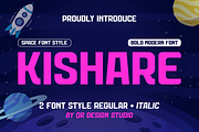 Kishare Font, a Sans Serif Font by QR Design Studio (Thumbnail 1 of 8)