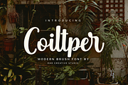 Coiltper - Modern Brush Font, a Handwritten Font by RHD Creative Studio (Thumbnail 1 of 6)