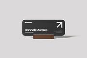 Desk Name Plate Mockup, a Merchandise Mockup by Gatamotion (Thumbnail 5 of 5)