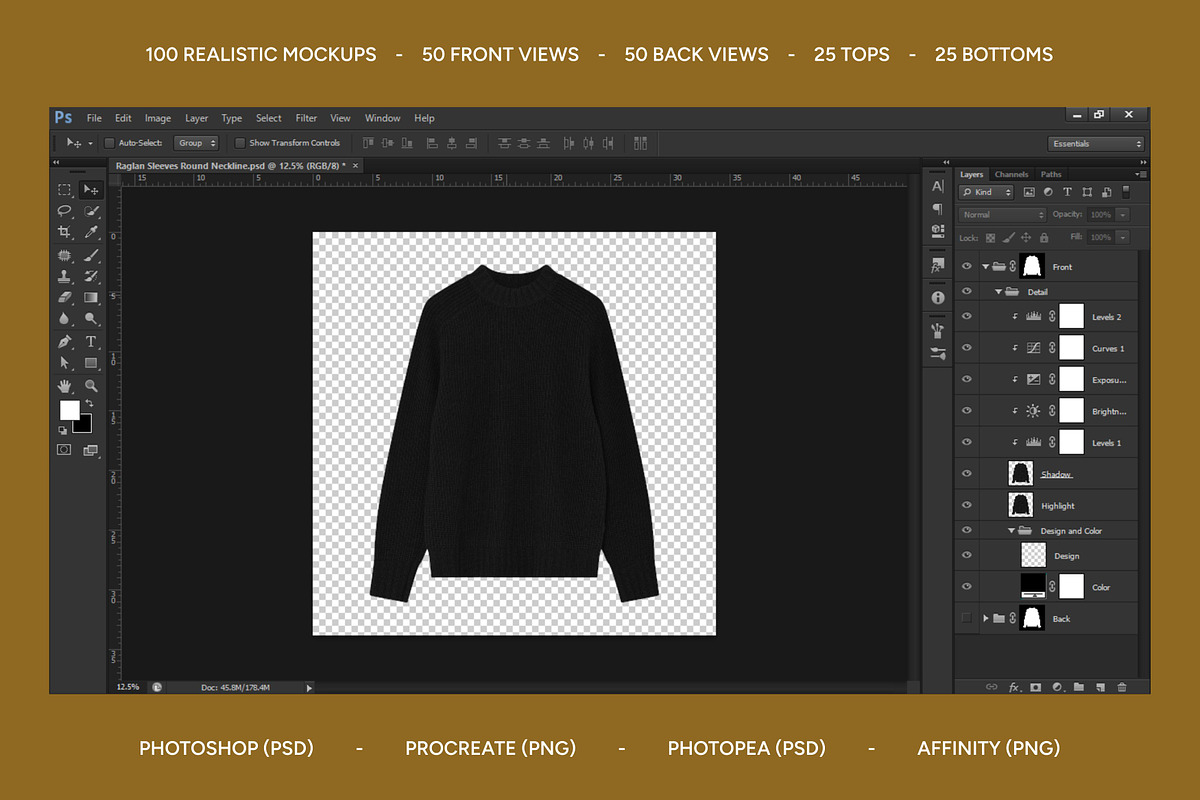 100 Streetwear Mockup Bundle, a Shirt Mockup by AtelierDuVow (Photo 2 of 10)