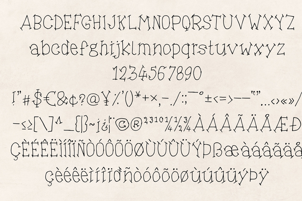 Potato Kukiry - Quirky Fun Font preview 5