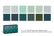 New Zealand Seamless Patterns Papers, a Pattern Graphic by BeesDesign (Thumbnail 3 of 4)
