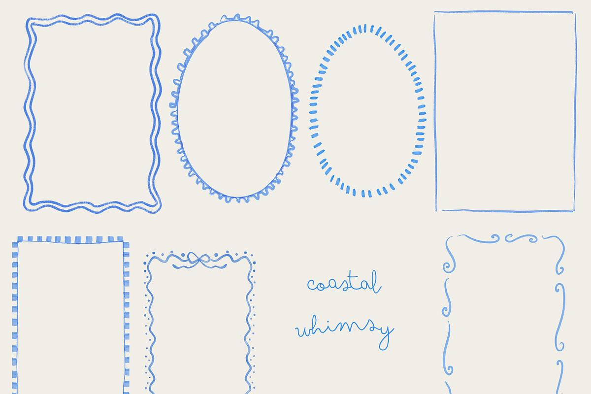Coastal Whimsy- summer doodles, a Graphic by Twigs and Twine (Photo 6 of 8)