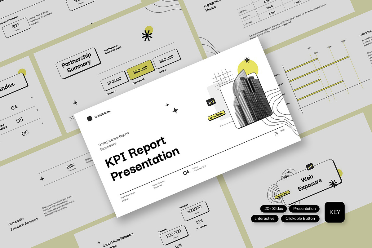 Bruttos - KPI Report Keynote