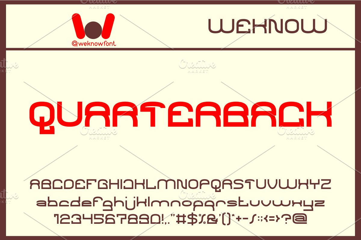 Scooter Retro font, a Font by weknow (Photo 5 of 5)