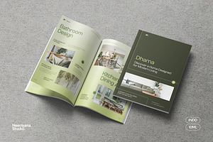 Green Property Listing Catalog, a Brochure Template by Neermana