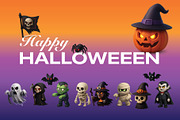 Halloween 3D Spooky icons set, an Icon by Iwanistic (Thumbnail 6 of 6)