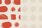 Textured Shapes & Badges Set, a Texture Illustration by Mere Hunter (Thumbnail 8 of 10)