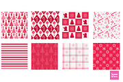 Scandi Christmas Patterns Collection, a Pattern Graphic by Yasmine Patterns (Thumbnail 2 of 6)