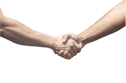 agreement, a handshake of men, a, a Business Photo by Pakosta