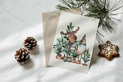 Christmas Snowmen Cartoons & Trees, an Animal Illustration by Jeanna Draw (Thumbnail 6 of 13)