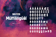 Boltzer - Athletic Sport Font, a Sans Serif Font by ikiiko (Thumbnail 7 of 7)