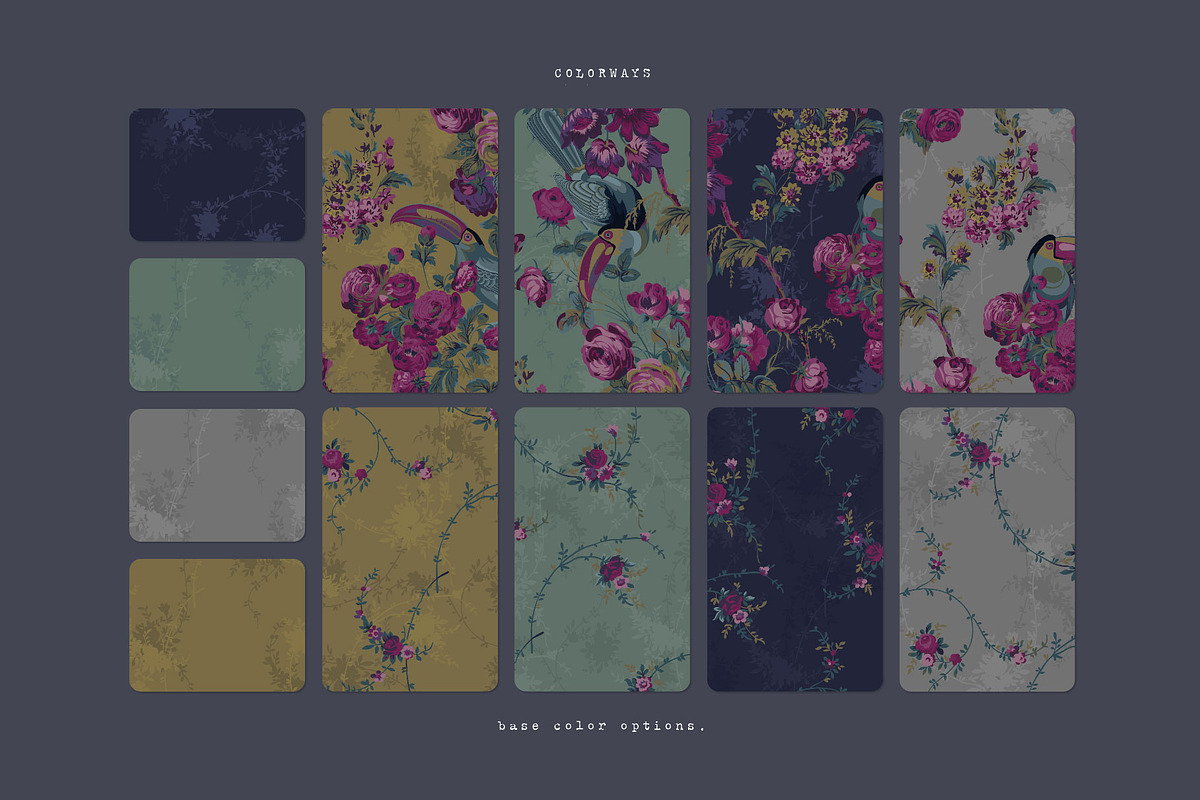 Rosa Selvaggia, Floral prints & more, a Pattern Graphic by TSTUDIO (Photo 2 of 21)