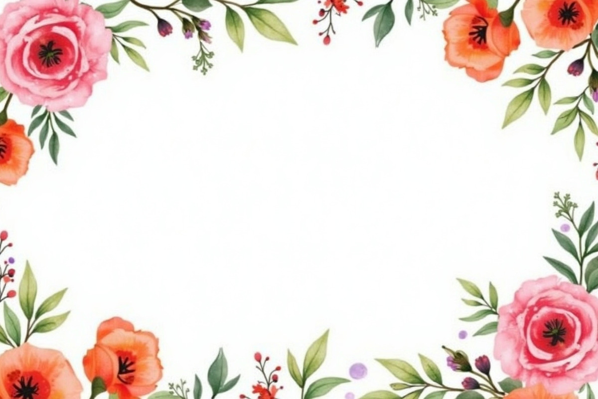 Elegant Floral Corner Frame Clipart, an Illustration by BIPLOB EXPERT (Photo 8 of 14)