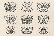 Crystalline Insects, an Animal Illustration by Curve Design (Thumbnail 3 of 9)