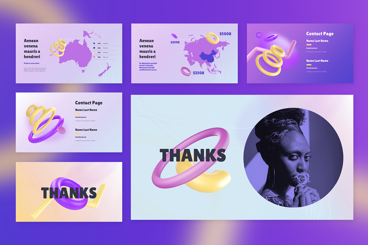 Volumetric 3D - PowerPoint Template, a Presentation Template by chio.design - Khalay Chio (Photo 15 of 16)