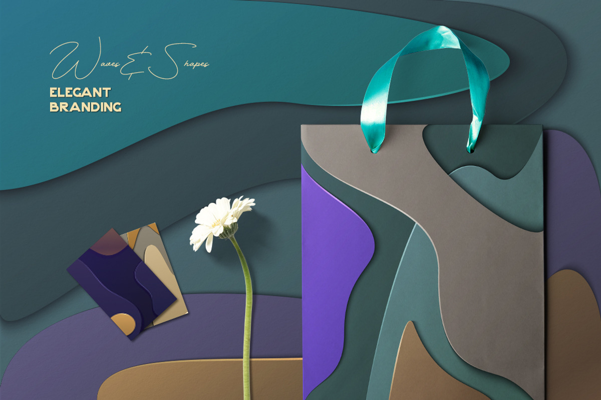 Waves&Shapes, a Texture Graphic by Olga Ryzychenko (Photo 3 of 9)