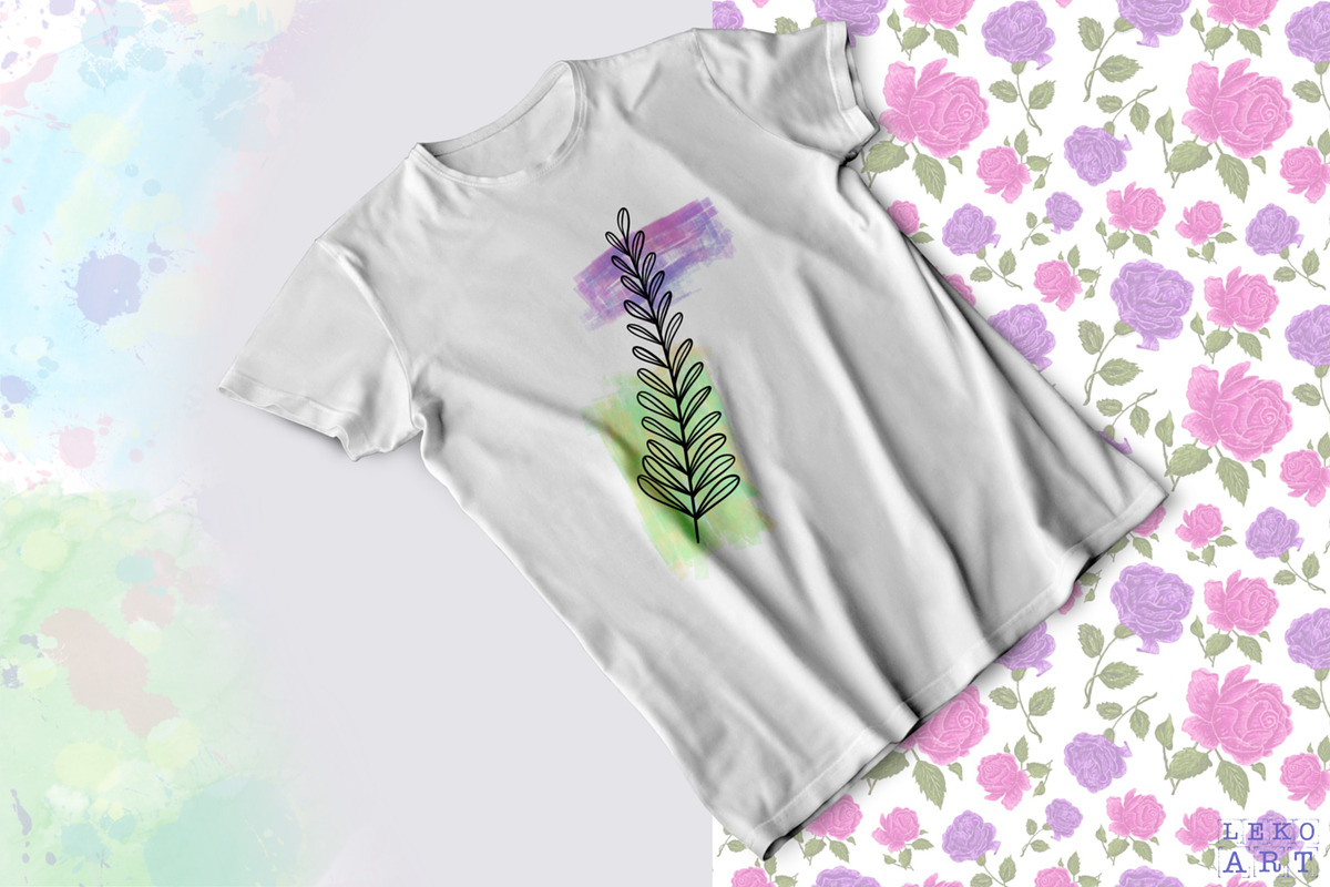Wildflowers Brush Stamps Procreate, a Brush Add-On by LekoArt (Photo 8 of 8)