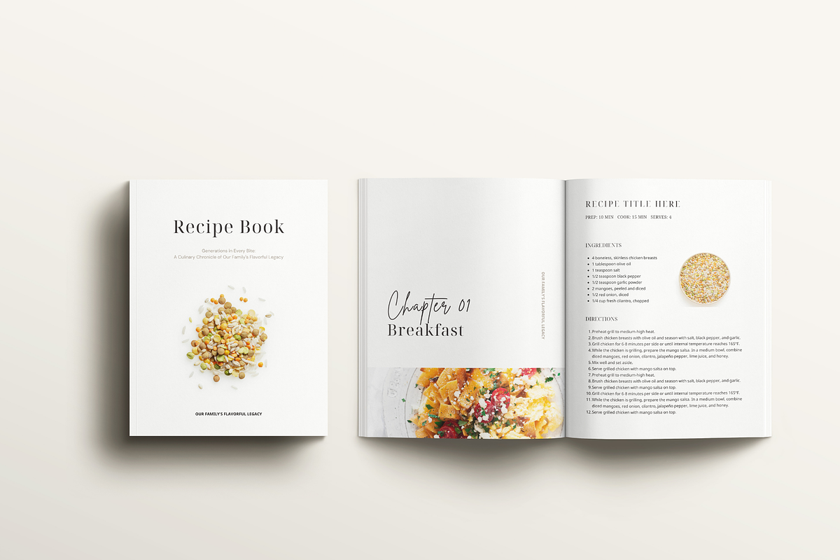 Recipe Book Template CANVA, a Magazine Template by OrganizationOasisRo (Photo 6 of 10)