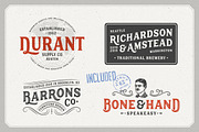 Hanley Block Pro, a Font by DISTRICT 62 STUDIO (Thumbnail 10 of 13)