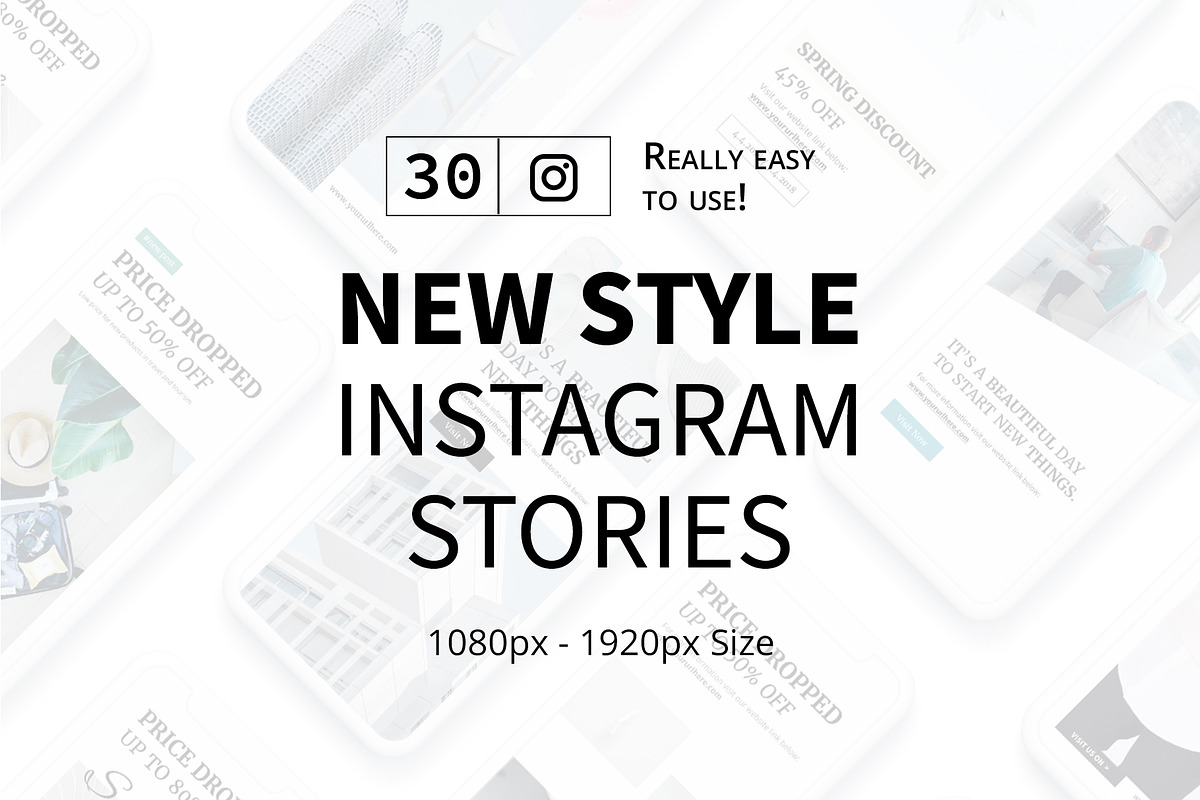 New Style Instagram Stories, a Social Media Template by Milos Knezevic (Photo 1 of 8)